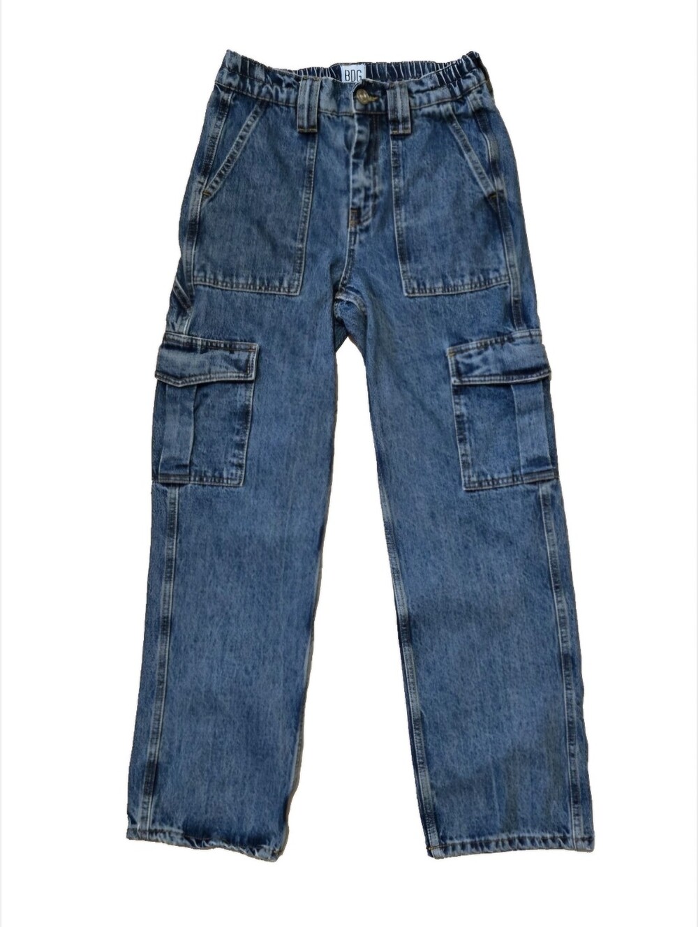 BDG Urban Outfitters Skate Cargo Jeans High Rise Relaxed Size Small